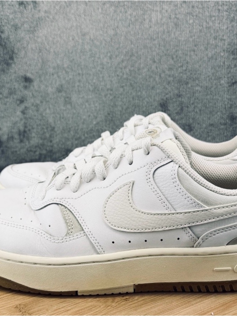 Nike Gamma Force, White Phantom Light Bone DX9176-103 Sneakers Shoes-Womens 8 - Picture 4 of 5